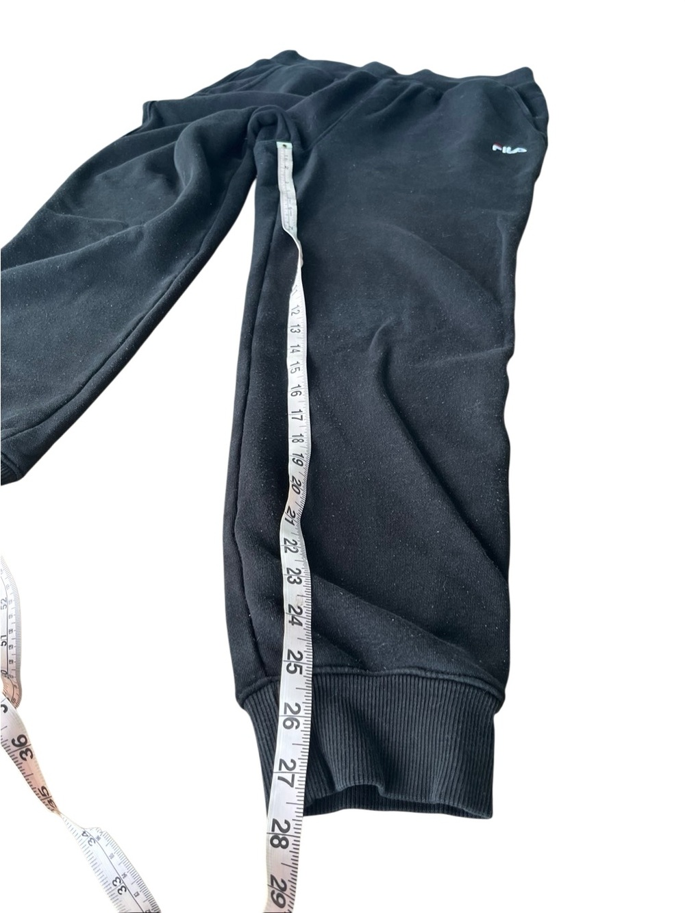 FILA Black Fleece Jogger Sweatpants Women’s Size L - Picture 11 of 13